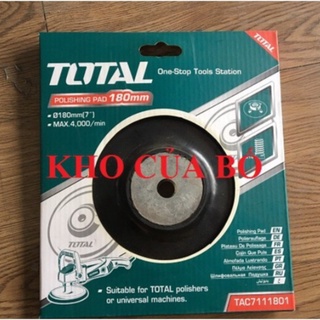 180mm đĩa cao su đánh bóng cốt m14x2 total tac7111801