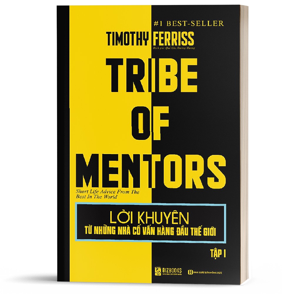 Sách - Lời khuyên từ những nhà cố vấn hàng đầu thế giới - Tribe of mentor (Tập 1)  - BizBooks