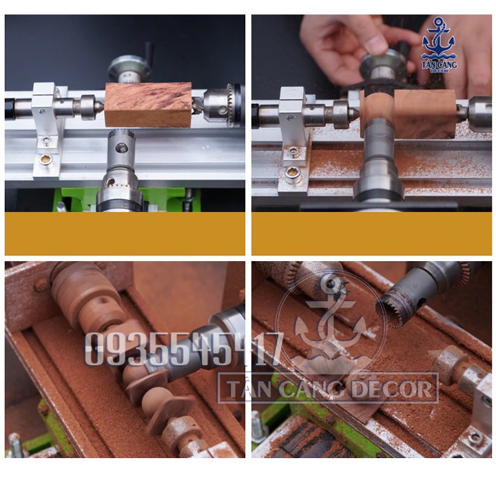 Máy Tiện Hạt Chuỗi 2 Môtơ WenWan