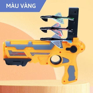 Súng bắn máy bay đồ chơi cho trẻ em, Đồ chơi phóng máy bay 4 tầng mới lạ siêu xịn xò cho bé trai bé gái