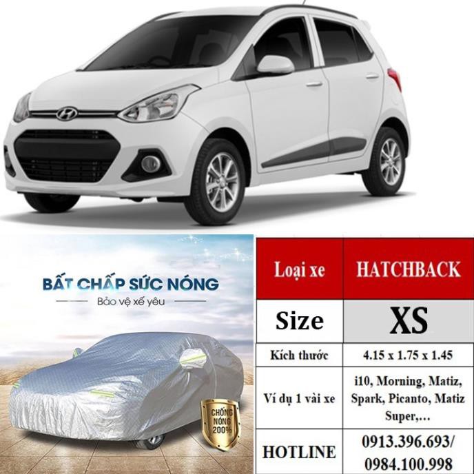 Bạt phủ xe hơi, ô tô tráng nhôm cao cấp cho xe 4,5,7, bán tải dành cho các hãng xe: Toyota-Hyundai-Ford-Mazda-Kia,... z