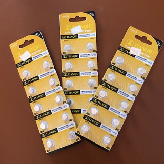 Pin cúc áo 1.5v LR41/192 TIANQIU AG3-LR41-392A chính hãng ( 1 VỈ 10 VIÊN)