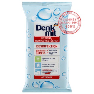 Khăn Giấy Ướt Denkmit 40 tờ