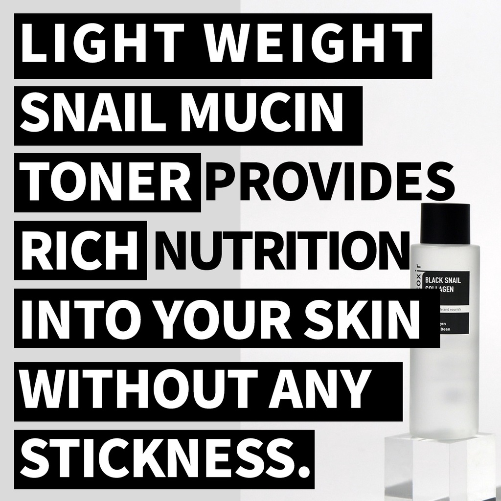 Toner Collagen Ốc Sên Đen 150ml