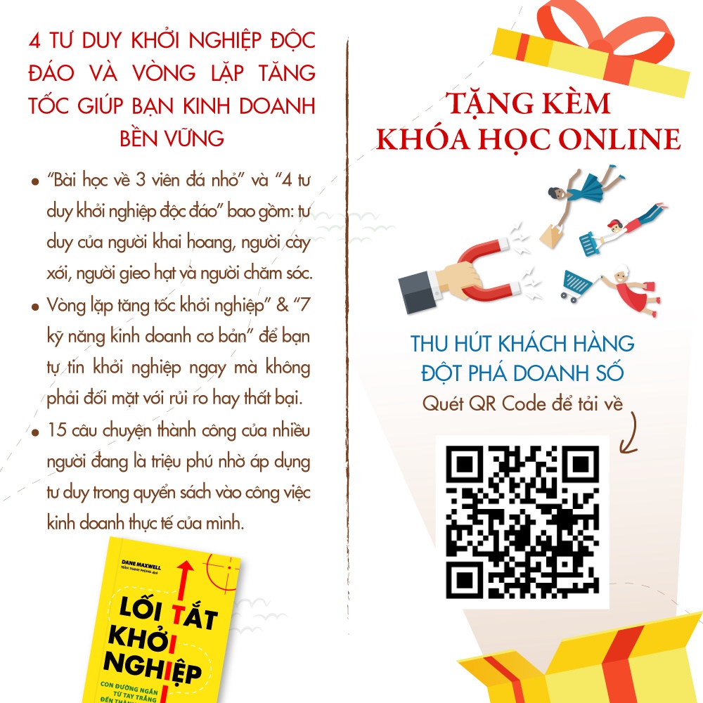 Sách Kinh Doanh - Lối Tắt Khởi Nghiệp - Con Đường Ngắn Từ Tay Trắng Đến Thành Công Bền Vững