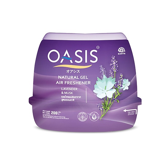 Sáp thơm phòng OASIS Natural (nhiều mùi hương) Hương thơm từ thiên nhiên ( 200g )