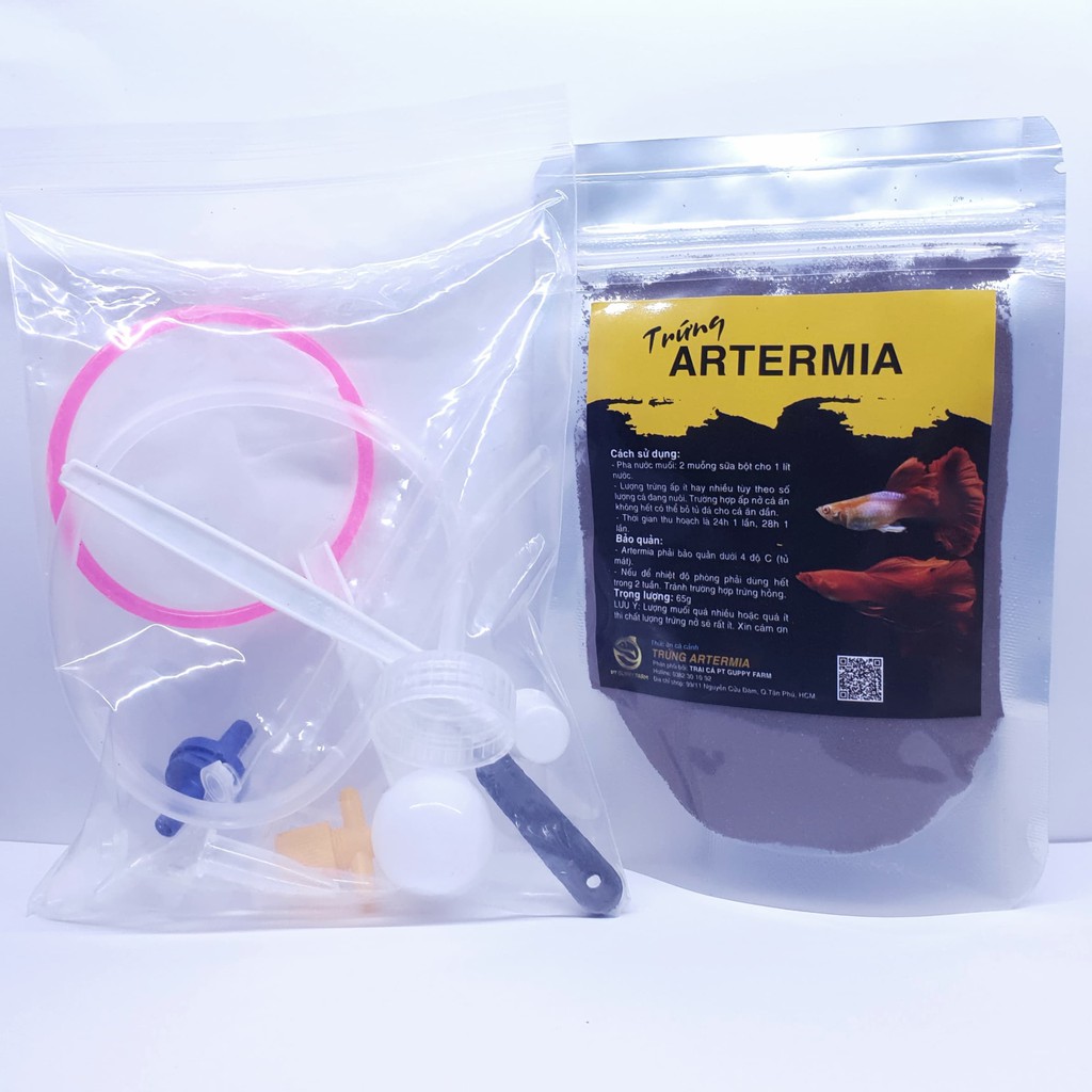 Trứng Artermia Ấp Nở