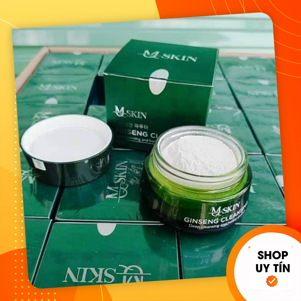 [Chính Hãng] Bột Rửa Mặt MQ SKIN - Sữa Rửa Mặt Nhân Sâm Mix Saffron MQSkin - 8936117150388
