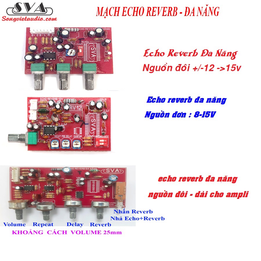 Mạch echo reverb đa năng