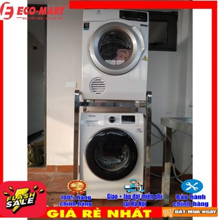 Kệ để máy giặt và máy sấy đa năng inox 304 hộp 400x400 để vừa tất cả các loại máy giặt và máy sấy