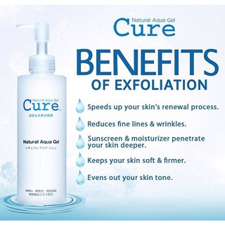 Tẩy tế bào chết Cure Aqual Gel 250g