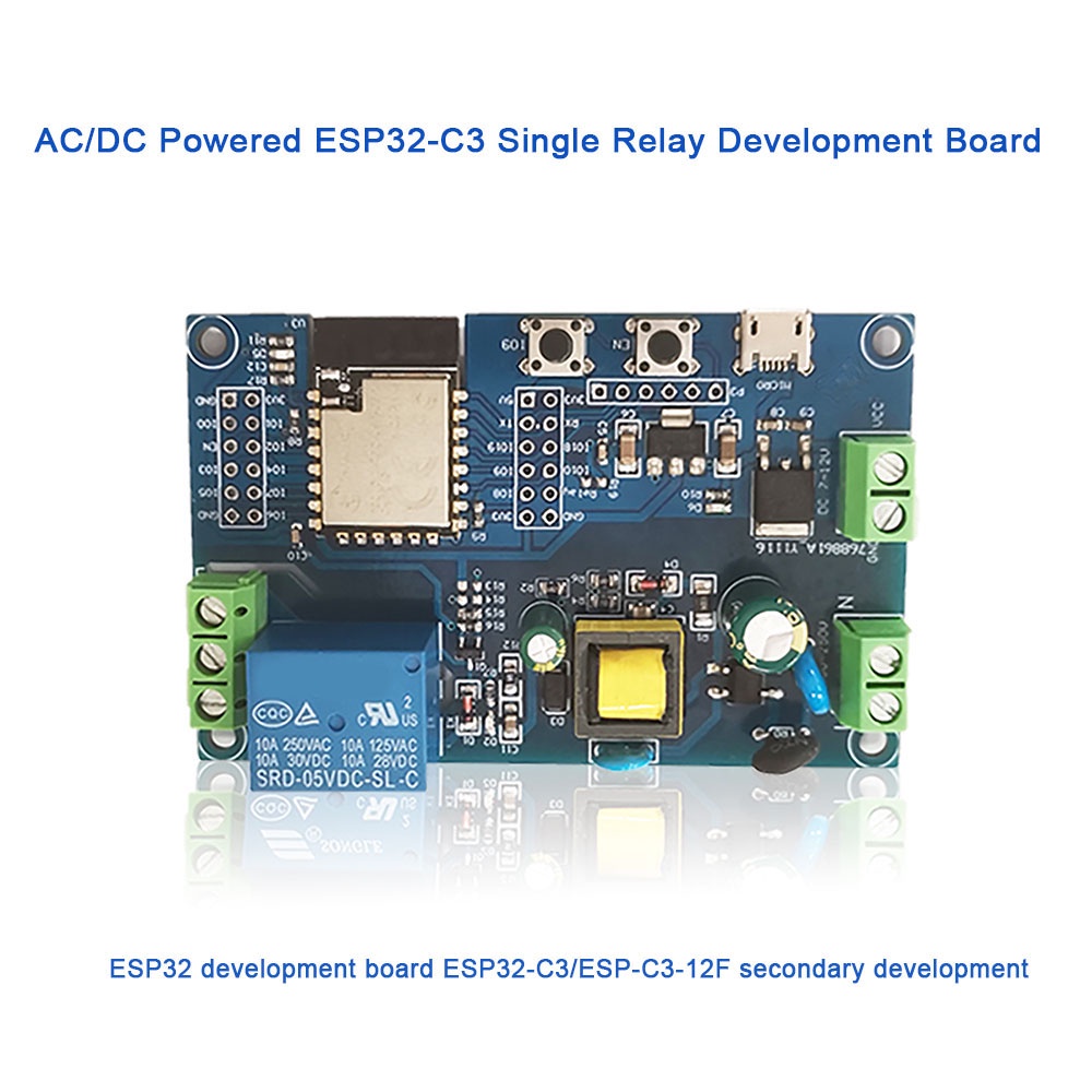 DIYMORE Mô Đun Rơ Le Bluetooth WIFI ESP32-C3 ESP-C3-12F Mới