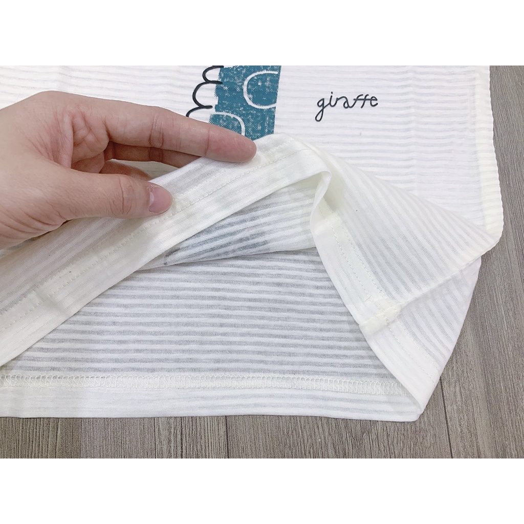 BỘ NGẮN SỢI TRE XUẤT HÀN UNIFRIEND/MINOU CHO BÉ TRAI 11-30KG