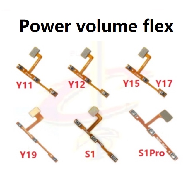 Cáp Nút Nguồn âm lượng Cho Điện Thoại vivo Y11 Y12 Y15 Y17 Y19 S1 Pro