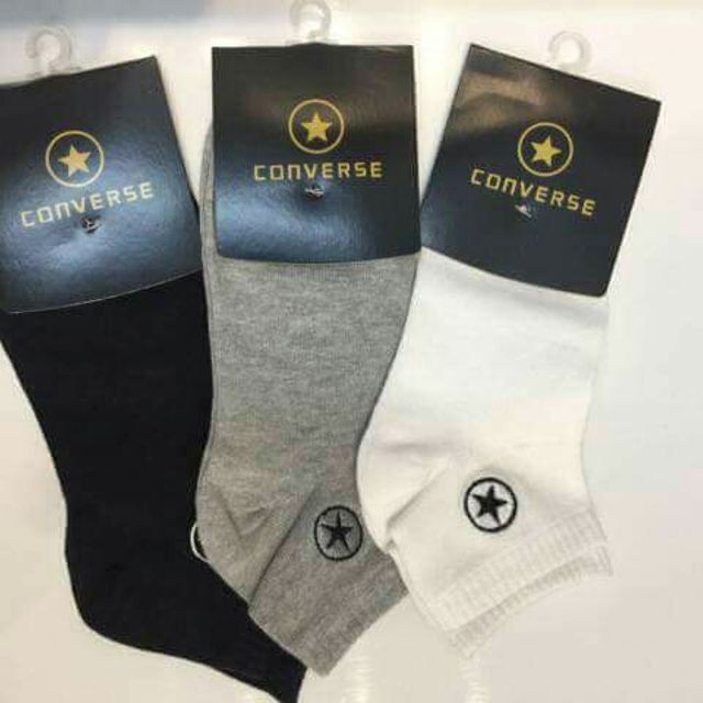 Set 3 đôi tất conver cổ ngắn siêu thoáng