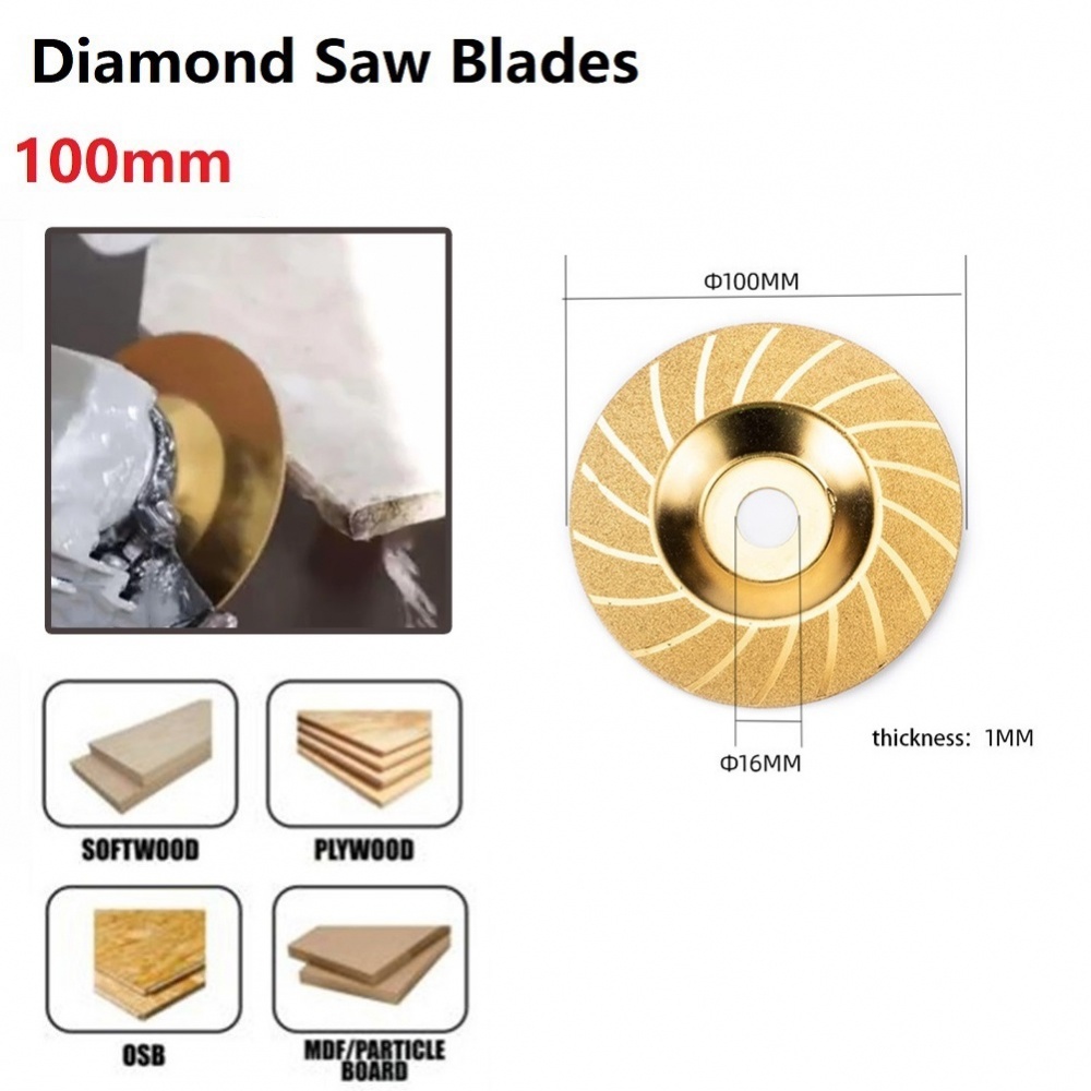 Đĩa Cắt Kim Cương 100mm Chuyên Dụng Cao Cấp