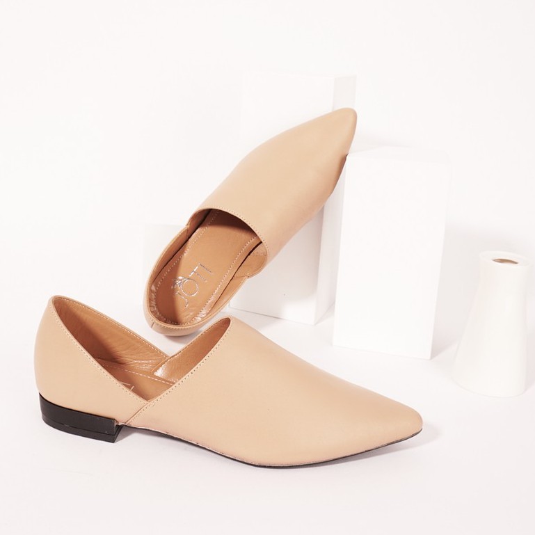 JOTI Giày Đế Bằng Công Sở Nữ Blair Loafer 3160VN 2021 - Mũi Nhọn Da Thật Sang Trọng Gót cao 1cm - Mang Đi Chơi Du Lịch | BigBuy360 - bigbuy360.vn