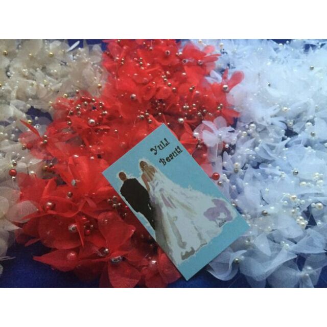 🎀 Dây hoa voan cài tóc cô dâu ✨