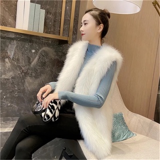 (Moclanclothing) áo lông gile dáng dài phối đồ cực dễ