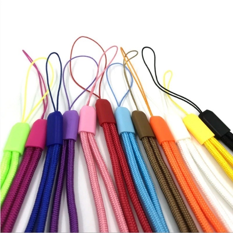 Dây Đeo Cổ Bằng Nylon Dài Nhiều Màu Cho Điện Thoại