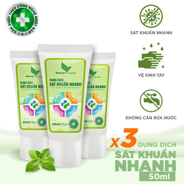 (Giá sỉ) Dung dịch sát khuẩn nhanh Onemy 50ml