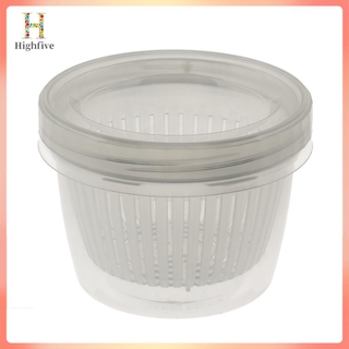 Hộp nhựa tròn đựng bảo quản thực phẩm trong tủ lạnh bền bỉ