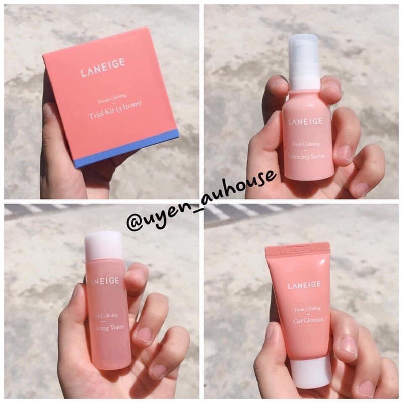 Tinh chất dưỡng ẩm cao cấp Laneige Fresh Calming Serum 7ml