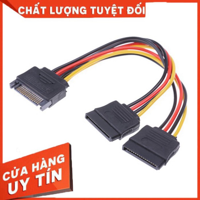 ✅✅✅ Cáp Chia Nguồn SATA 1 ra 2 - Dây Nguồn HDD Sata 1 Ra 2 - sata 1-2 ✅✅✅