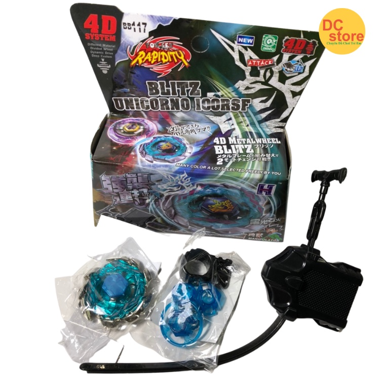 Con Quay Kỳ Lân 4D Blitz Unicorno 100RSF BB117 Cực Mạnh Cho Bé Yêu