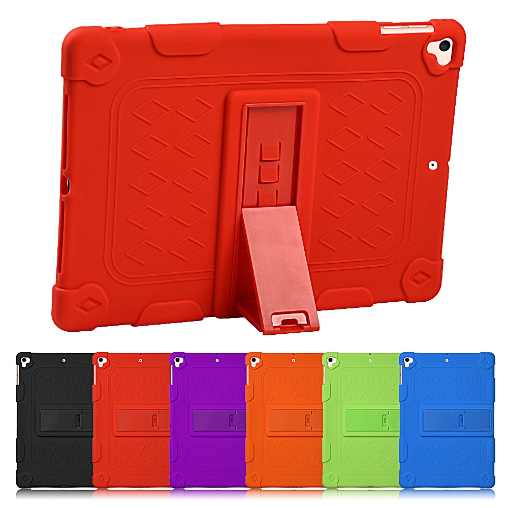 Ốp Máy Tính Bảng Silicon Mềm Có Giá Đỡ Cho ipad pro 11 12.9 mini4/5 air4/air5 10.9 ipad 5/6/7/8/9 10.2 air3/pro 10.5 9.7 air1/air2 2017/2018