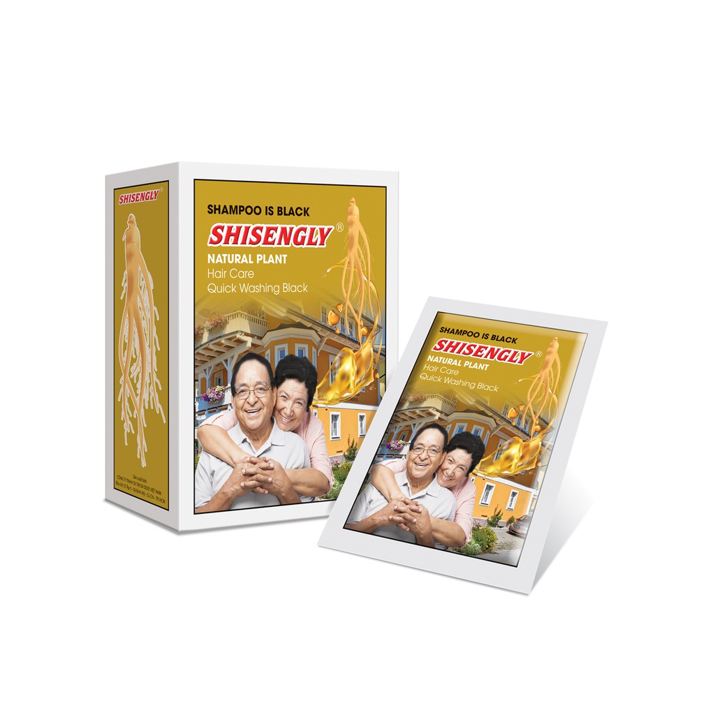 dầu gội đen tóc thảo dược Shengyily