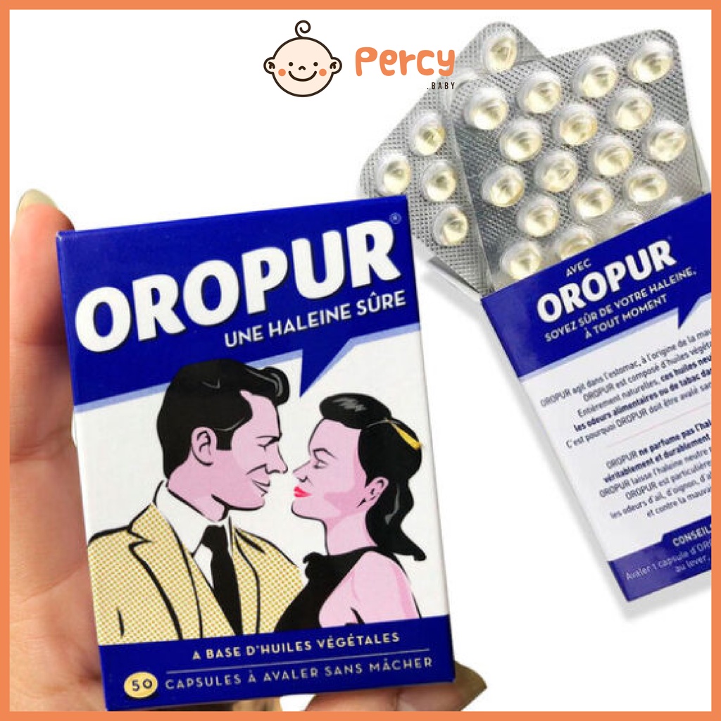 Viên Uống Thơm Miệng Oropur 50 viên