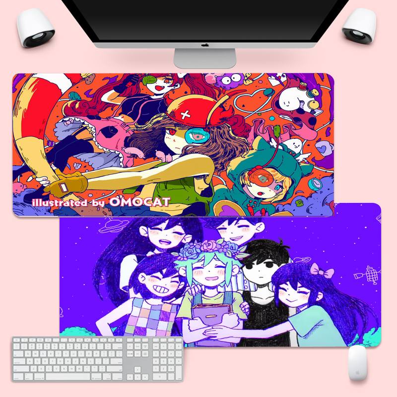 Tấm Lót Chuột Và Bàn Phím Chơi Game Cỡ Lớn Chống Trượt Thoải Mái Cho PC Takuo omori