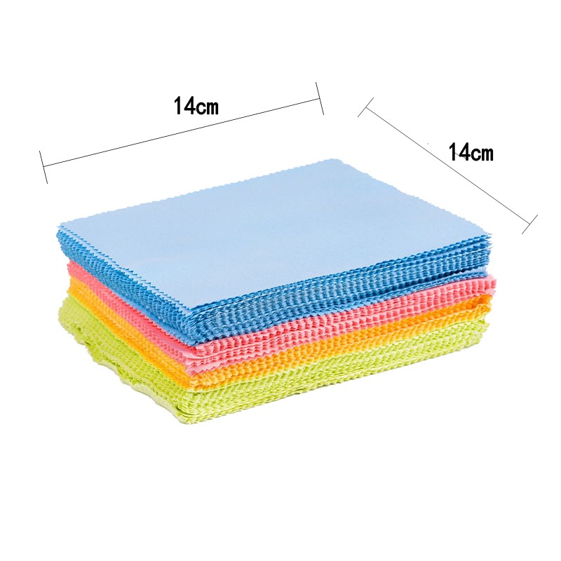 Spectacle Cleaning Wipe Cloth /Eco-Fused Microfiber Cleaning Cloths /Glasses Cleaning Cloth for Cleaning Glasses, Eyeglasses, Camera Lens