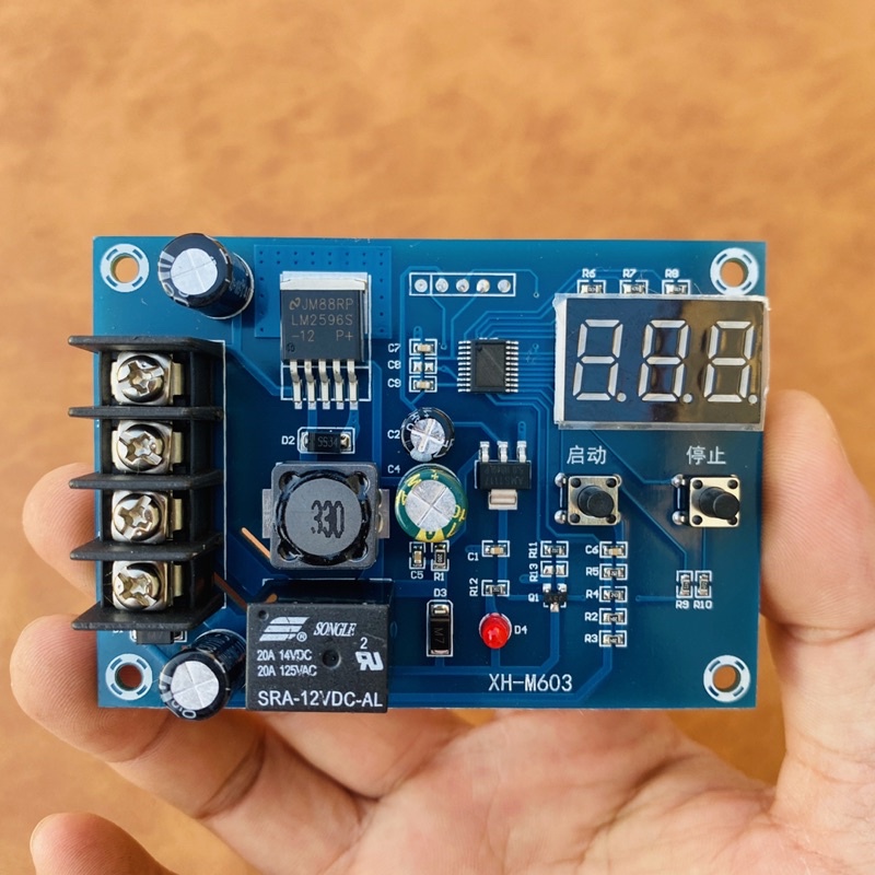 Mạch kiểm soát sạc pin lithium XH-M603 12-24v