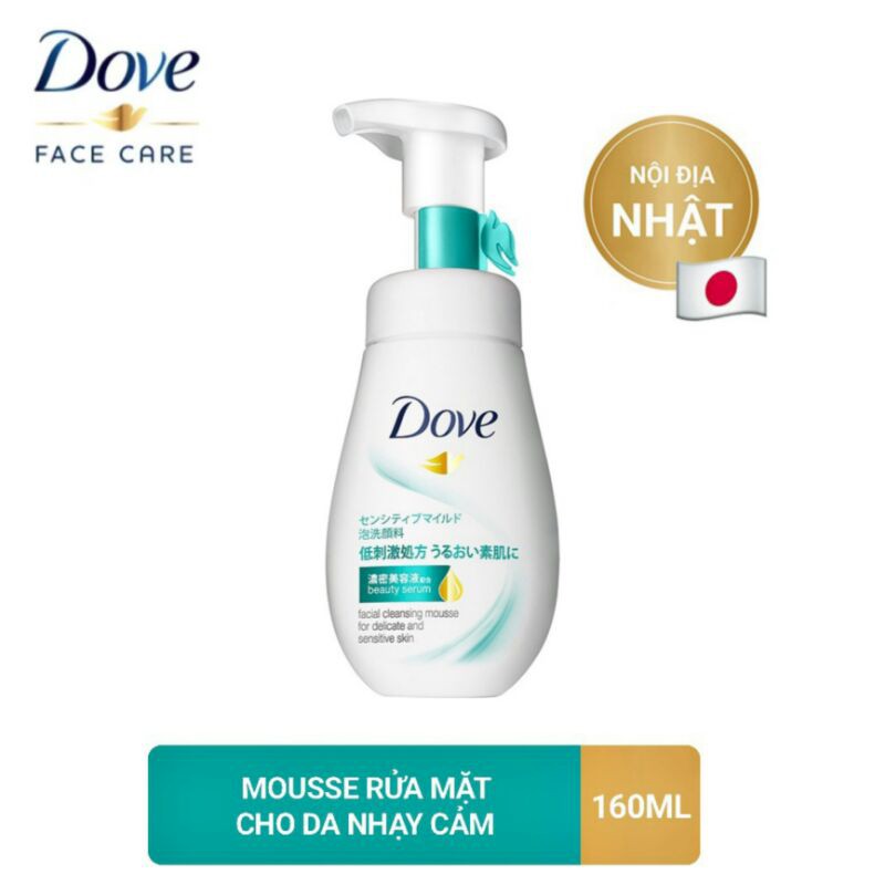 Hsd 15-9-2023 💥💥💥 CÓ BILL CHÍNH HÃNG ✔✔✔ Sữa Rửa Mặt Dạng Bọt DOVE Tinh Chất - Serum Cho Da Nhạy Cảm