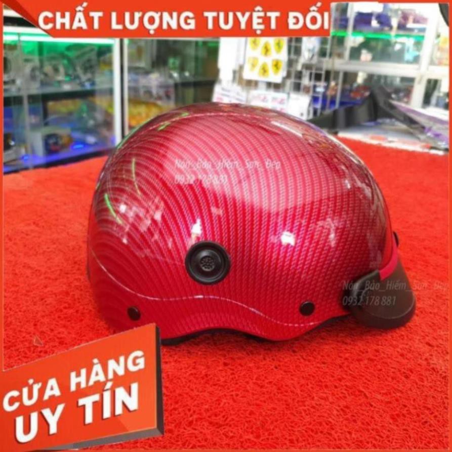 Nón nhúng sơn cacbon có nút thông gió hình thật - Nón sơn nhúng chất lượng tuyệt đối 👒 !