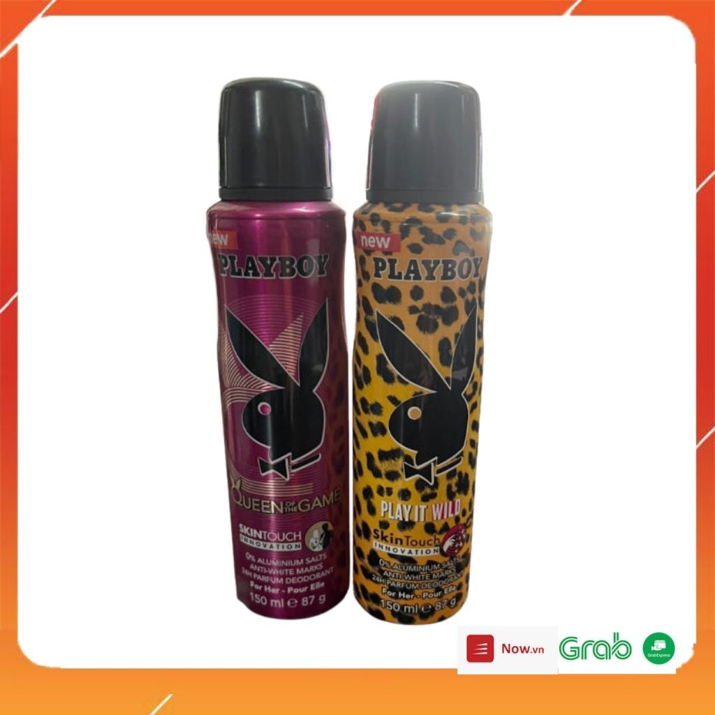 Chai xịt khử mùi toàn thân PLAYBOY 150ML MEN USA | BigBuy360 - bigbuy360.vn