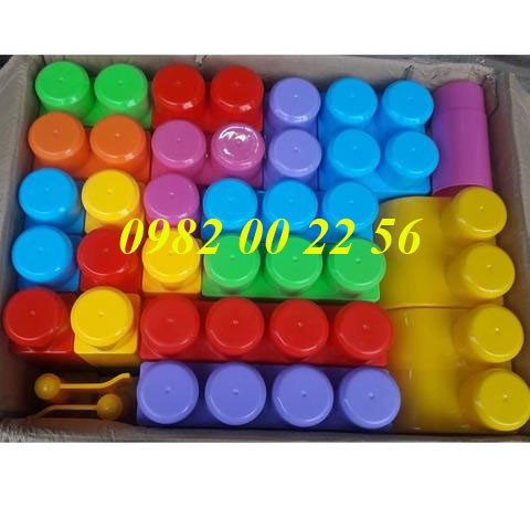 Bộ ghép hình nhựa khổng lồ 78 chi tiết