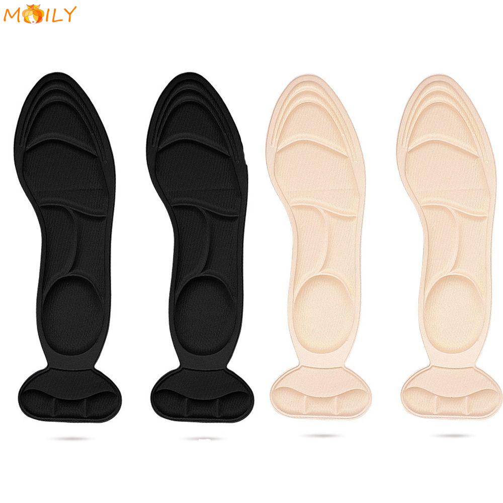 Bộ 2 Cặp Miếng Lót Giày Cao Gót Chống Trượt Thoáng Khí Cho Nữ