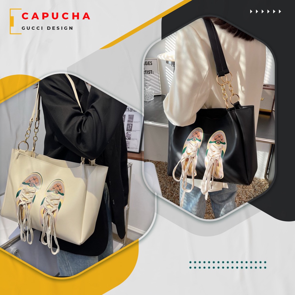 Túi xách nữ tote giày cực lạ thời trang phong cách Hàn Quốc Capucha T166