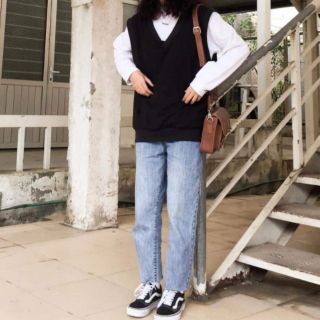 ÁO GILE BASIC ĐEN TRƠN UNISEX
