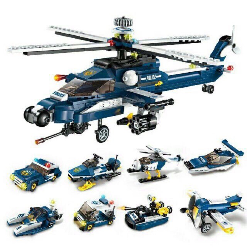 Lego Qman 1801 - Trực thăng chiến đấu