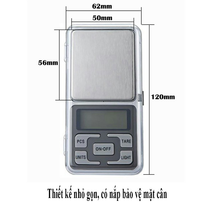 Cân Tiểu Ly 0.01g Max 200g Chính Xác Cao Nhỏ Gọn Bỏ Túi  TBE Shop