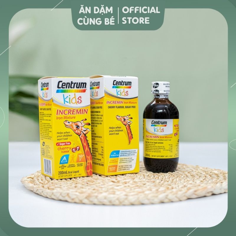Vitamin siro biếng ăn giúp ăn ngon cho bé CENTRUM KIDS Úc chính hãng 200 ml 23141