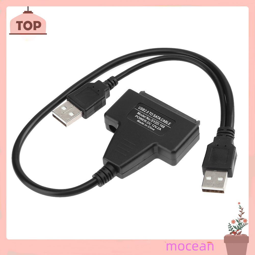 Cáp Chuyển Đổi Usb 2.0 Sang Sata Cho Ổ Cứng 2.5 / 3.5 Inch