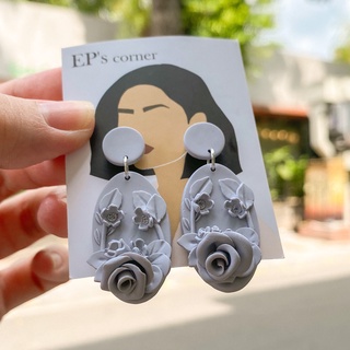 Khuyên tai đất sét nung Polymer Clay