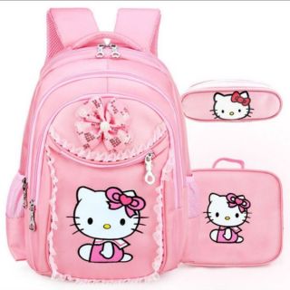 Set cặp sách đi học bé gái