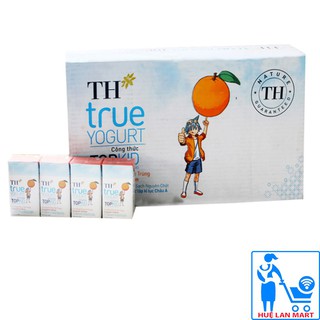 Sữa Chua Uống Tiệt Trùng Topkid TH True Milk (110ml x 48 Hộp)