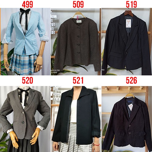 (2hand) Áo Blazer Nữ Dáng Ngắn và Lửng | BigBuy360 - bigbuy360.vn